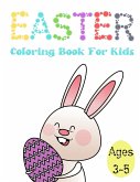 Easter Coloring Book For Kids Ages 3-5