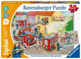 Ravensburger 00133 - tiptoi® Puzzle für kleine Entdecker: Rettungseinsatz, 2x12 Teile