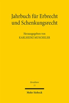 Jahrbuch für Erbrecht und Schenkungsrecht