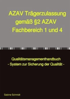 AZAV Trägerzulassung gemäß §2 AZAV Fachbereich 1 und 4 - Schmidt, Sabine