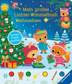 Mein großes Lichter-Wimmelbuch: Weihnachten - Grimm, Sandra