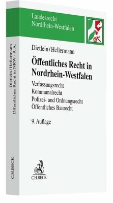 Öffentliches Recht in Nordrhein-Westfalen - Dietlein, Johannes;Hellermann, Johannes