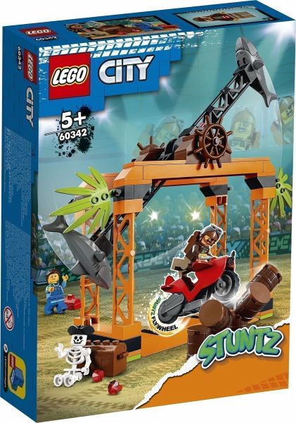Stuntz immer Bei - bücher.de City 60342 LEGO® Haiangriff-Stuntchallenge portofrei