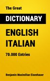 The Great Dictionary English - Italian (eBook, ePUB)