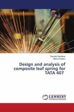 Design and analysis of composite leaf spring for TATA 407