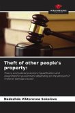 Theft of other people's property: