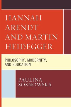 Hannah Arendt and Martin Heidegger - Sosnowska, Paulina