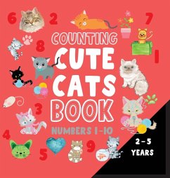 Cover Counting cute cats book numbers 1-10