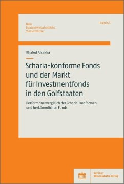 Cover Scharia-konforme Fonds und der Markt für Investmentfonds in den Golfstaaten (eBook, PDF)