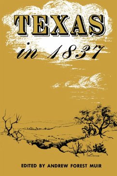 Cover Texas in 1837 (eBook, ePUB)