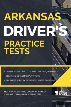 Arkansas Driver's Practice Tests (DMV Practice Tests) (eBook, ePUB) - Benson, Ged