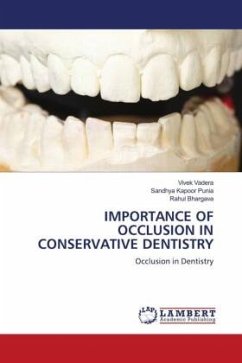 IMPORTANCE OF OCCLUSION IN CONSERVATIVE DENTISTRY