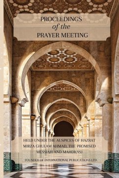 Cover Proceedings of the Prayer Meeting