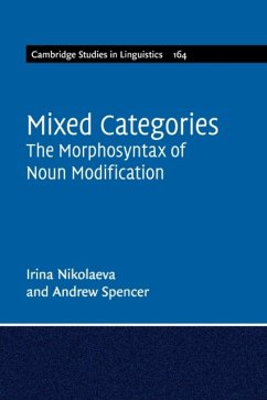 Mixed Categories - Nikolaeva, Irina (School of Oriental and African Studies, University; Spencer, Andrew (University of Essex)