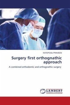 Surgery first orthognathic approach