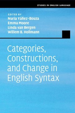 Categories, Constructions, and Change in English Syntax