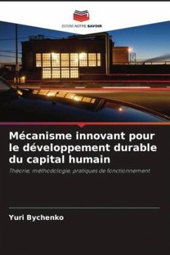 Mécanisme innovant pour le développement durable du capital humain - Bychenko, Yuri