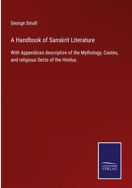 A Handbook of Sanskrit Literature A Handbook of Sanskrit Literature