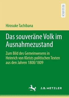 Das souveräne Volk im Ausnahmezustand - Tachibana, Hirosuke