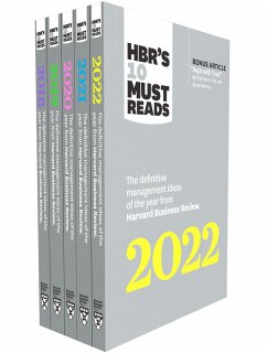 5 Years of Must Reads from Hbr: 2022 Edition (5 Books) - Review, Harvard Business; Porter, Michael E; Williams, Joan C; Buckingham, Marcus; Frei, Frances X