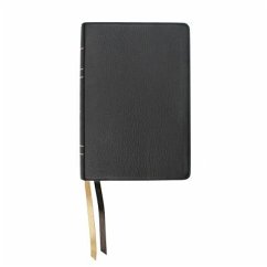 Lsb Large Print Wide Margin Paste-Down Black Cowhide - Steadfast Bibles