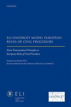 Eli - Unidroit Model European Rules of Civil Procedure