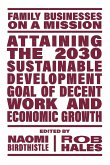 Attaining the 2030 Sustainable Development Goal of Decent Work and Economic Growth