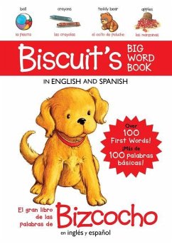 Biscuit's Big Word Book in English and Spanish Board Book - Capucilli, Alyssa Satin