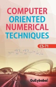 CS-71 Computer-Oriented Numerical Techniques - Saini, A. K.; Sharma, Vimal Kumar