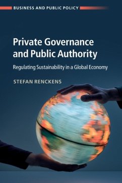 Private Governance and Public Authority - Renckens, Stefan (University of Toronto)