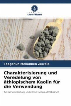 Charakterisierung und Veredelung von äthiopischem Kaolin für die Verwendung - Mekonnen Zewdie, Tsegahun