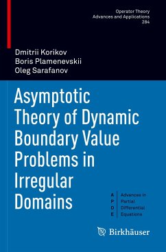 Asymptotic Theory of Dynamic Boundary Value Problems in Irregular Domains - Korikov, Dmitrii;Plamenevskii, Boris;Sarafanov, Oleg