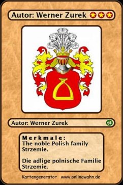 Cover The noble Polish family Strzemie. Die adlige polnische Familie Strzemie. (eBook, ePUB)