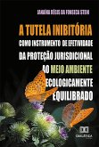 A tutela inibitória como instrumento de efetividade da proteção jurisdicional ao meio ambiente ecologicamente equilibrado (eBook, ePUB)