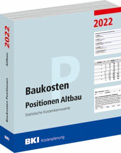 BKI Baukosten Positionen Altbau 2022