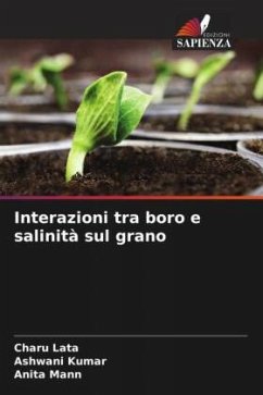Cover Interazioni tra boro e salinità sul grano