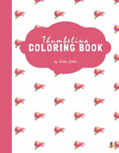 Cover Thumbelina Coloring Book for Kids Ages 3+ (Printable Version) (fixed-layout eBook, ePUB)