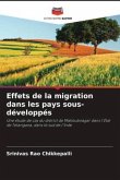 Effets de la migration dans les pays sous-développés