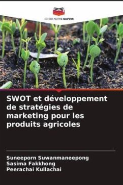 SWOT et développement de stratégies de marketing pour les produits agricoles - Suwanmaneepong, Suneeporn;Fakkhong, Sasima;Kullachai, Peerachai
