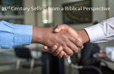 21st Century Selling from a Biblical Perspective (eBook, ePUB) 21st Century Selling from a Biblical Perspective (eBook, ePUB)