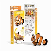 EUGY 650037 - Clownfish, Clownfisch, 3D-Tier-Puzzle, DIY-Bastelset