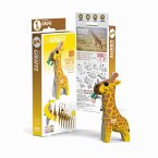 EUGY 650009 - Giraffe, 3D-Tier-Puzzle, DIY-Bastelset