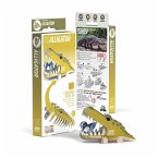 EUGY 650043 - Alligator, 3D-Tier-Puzzle, DIY-Bastelset