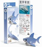 EUGY 650019 - Shark, Hai, 3D-Tier-Puzzle, DIY-Bastelset EUGY 650019 - Shark, Hai, 3D-Tier-Puzzle, DIY-Bastelset