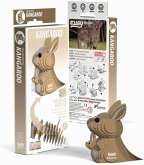 EUGY 650015 - Kangaroo, Känguru, 3D-Tier-Puzzle, DIY-Bastelset