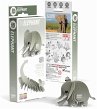 EUGY 650010 - Elefant, 3D-Tier-Puzzle,... - Bild 1