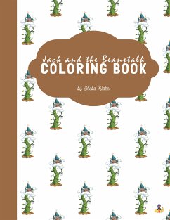Cover Jack and the Beanstalk Coloring Book for Kids Ages 3+ (Printable Version) (fixed-layout eBook, ePUB)