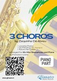 Piano part "3 Choros" by Zequinha De Abreu for Alto Saxophone and Piano (fixed-layout eBook, ePUB)