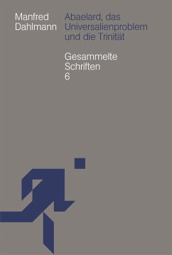 Cover Abaelard, das Universalienproblem und die Trinität