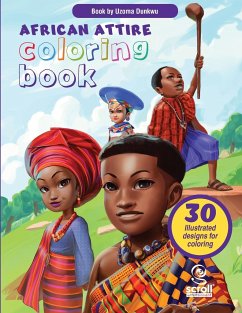 African Attire Coloring Book - Dunkwu, Uzoma